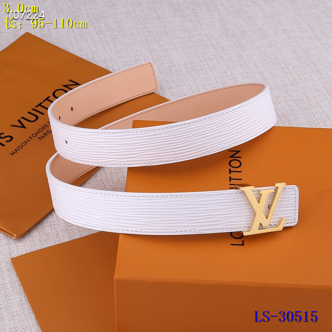 LV Belts 3.0 cm Width 125